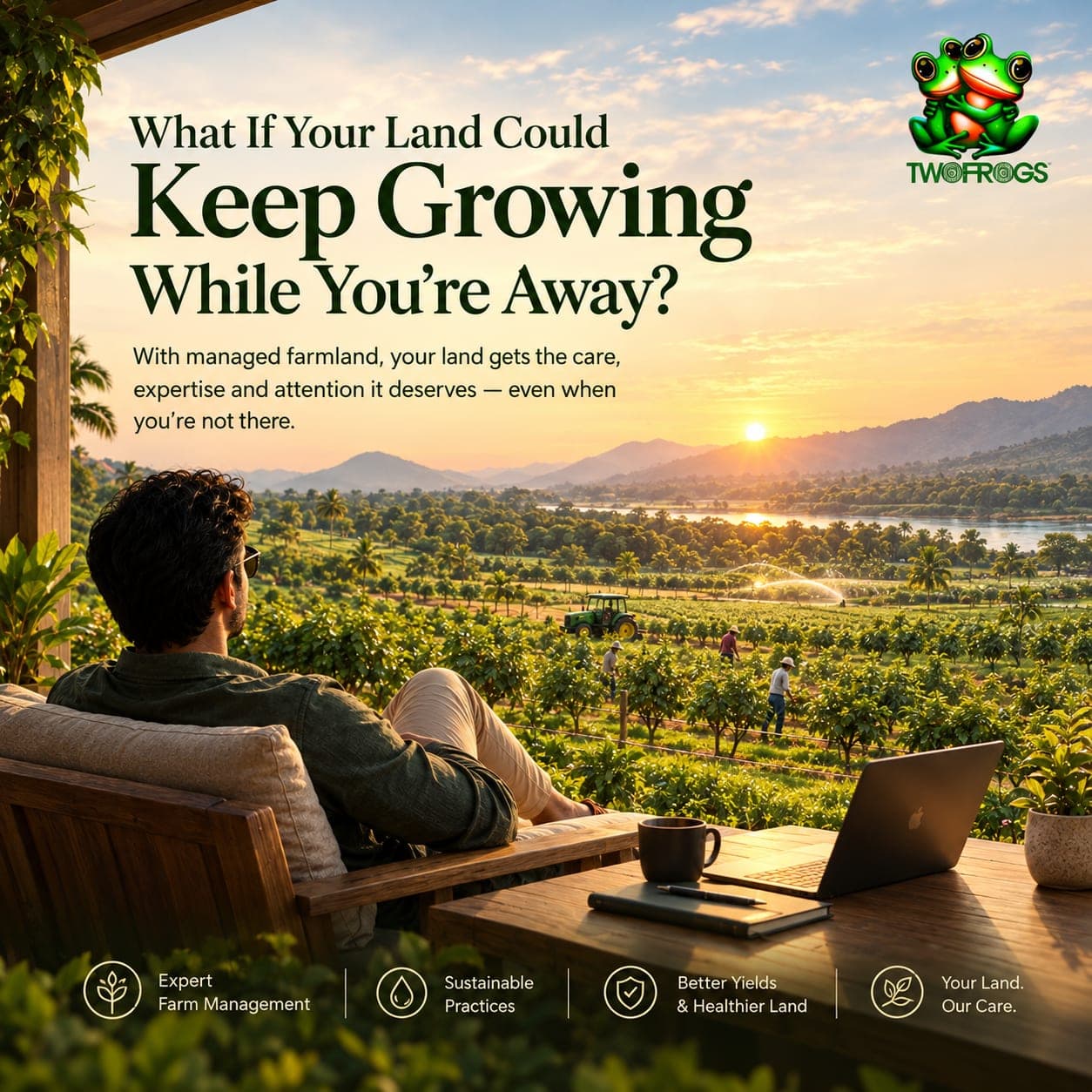 What If Your Land Could Keep Growing While You’re Away?